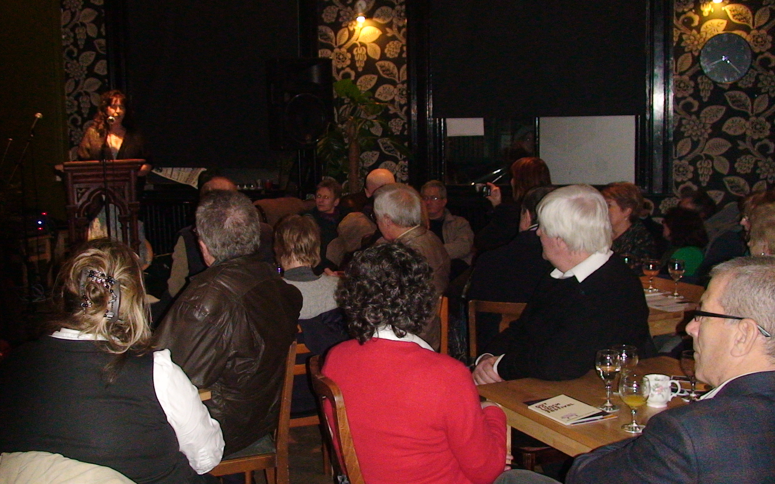 Audience at Belfast Girls - book launch
