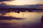 01 Sunset over Groomsport Harbour, near Belfast