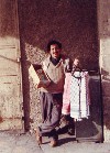 05 Omar selling kafiyahs in the Old City, Jerusalem