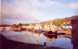 15 Boats on Caledonian Canal, at Corpach